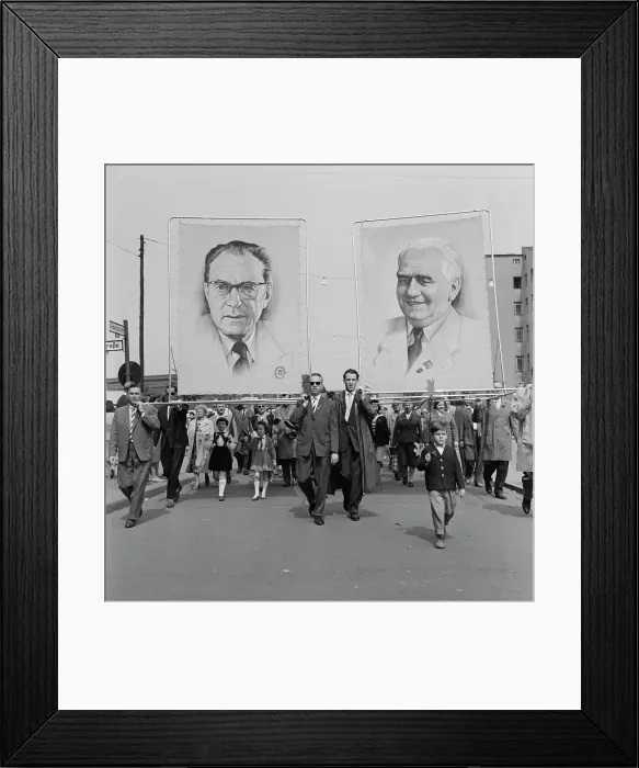 Framed Print : East Berlin May Day 1961 Framed Print : East Berlin May Day 1961
