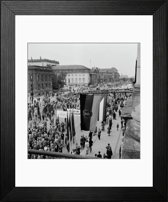 Framed Print : East Berlin May Day 1961 Framed Print : East Berlin May Day 1961