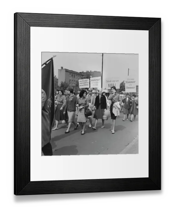 Framed Print : East Berlin May Day 1961 Framed Print : East Berlin May Day 1961