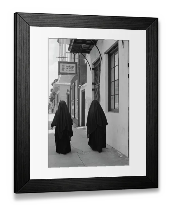 Framed Print : New Orleans French Quarter Framed Print : New Orleans French Quarter
