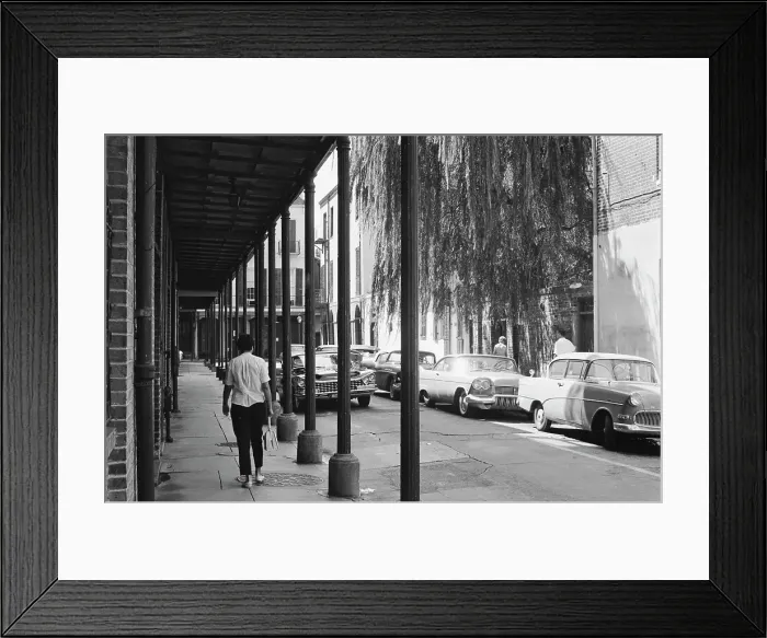 Framed Print : New Orleans French Quarter Framed Print : New Orleans French Quarter