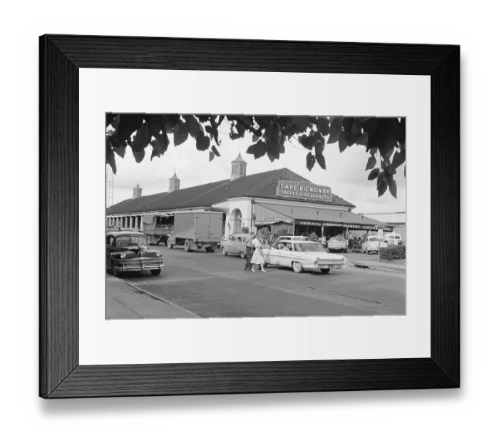 Framed Print : New Orleans French Quarter Framed Print : New Orleans French Quarter