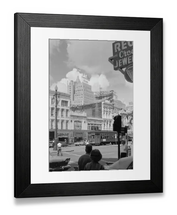 Framed Print : Canal Street Framed Print : Canal Street