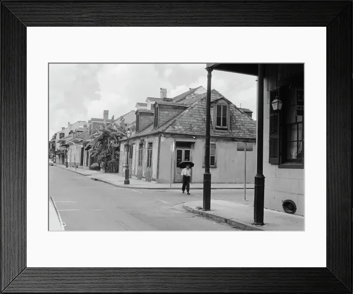 Framed Print : New Orleans French Quarter Framed Print : New Orleans French Quarter