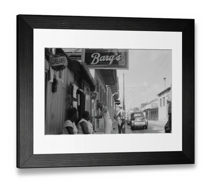 Framed Print : New Orleans French Quarter Framed Print : New Orleans French Quarter