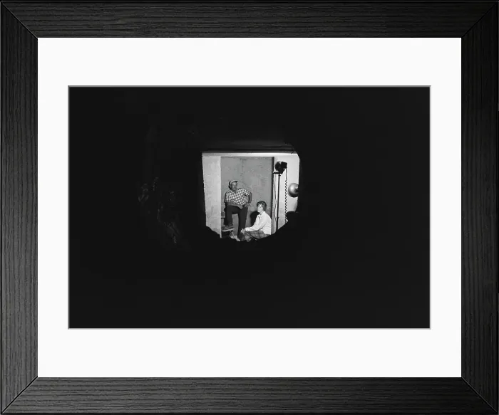 Framed Print : DIY Fall Out Shelter Framed Print : DIY Fall Out Shelter