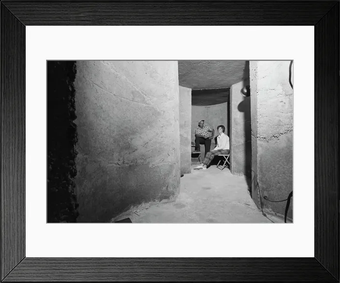 Framed Print : DIY Fall Out Shelter Framed Print : DIY Fall Out Shelter