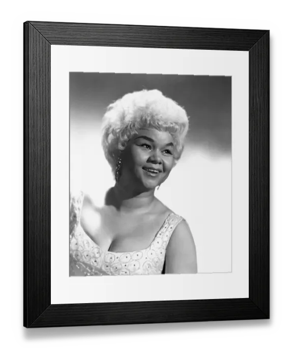 Framed Print : Etta James Portrait In NY Framed Print : Etta James Portrait In NY