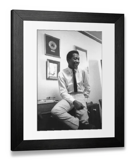 Framed Print : Sam Cooke At SAR Records Framed Print : Sam Cooke At SAR Records