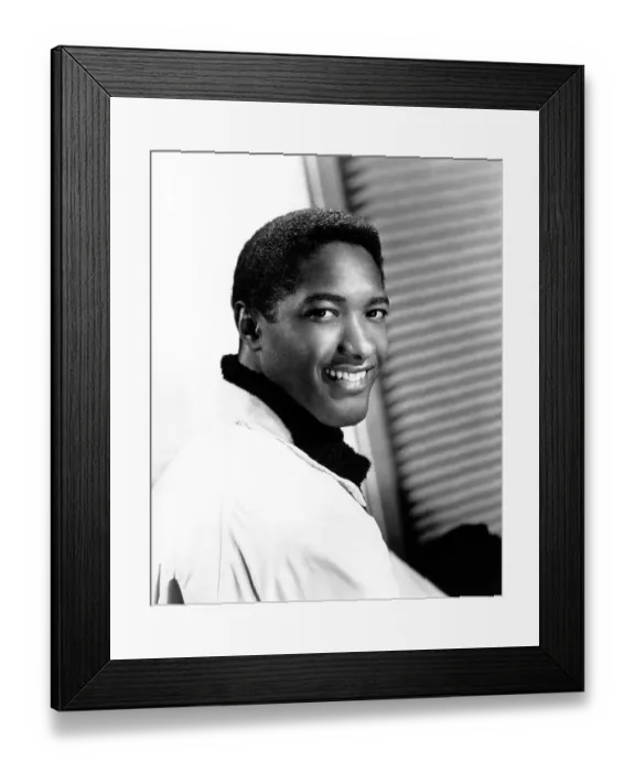 Framed Print : Sam Cooke Portrait Session Framed Print : Sam Cooke Portrait Session