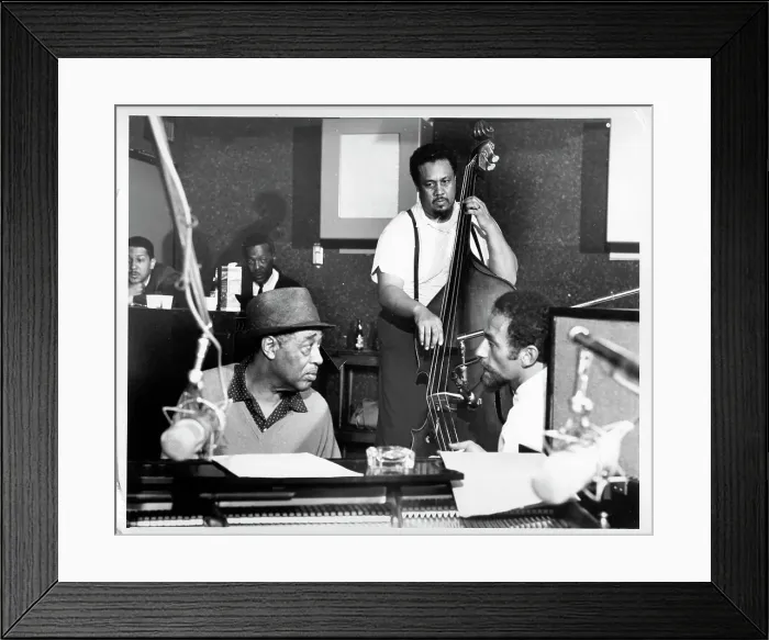 Framed Print : Money Jungle Recording Session Framed Print : Money Jungle Recording Session