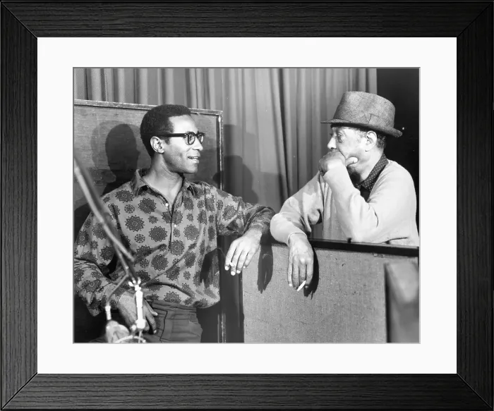 Framed Print : Money Jungle Recording Session