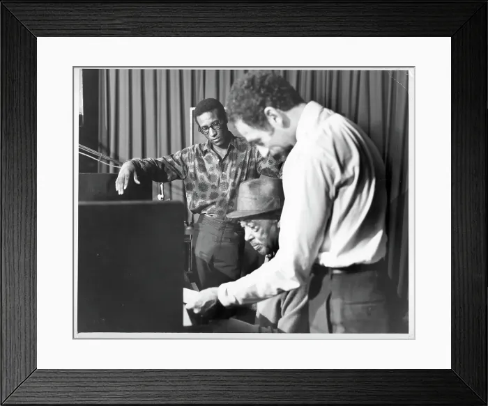 Framed Print : Duke Ellington & Max Roach Framed Print : Duke Ellington & Max Roach