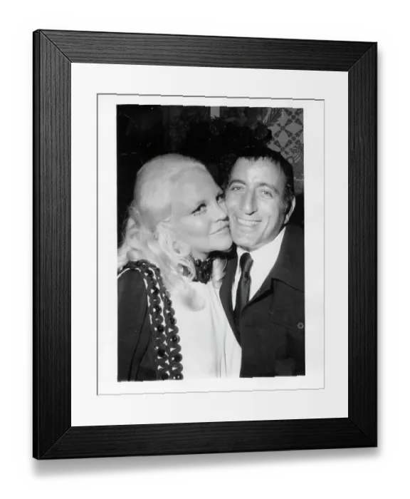 Framed Print : Peggy Lee & Tony Bennett Framed Print : Peggy Lee & Tony Bennett