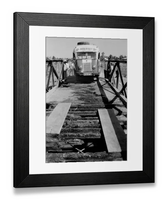 Framed Print : Hoa Phat. A Hoa Phat vehicle between Can Tho and Vi Thanh in South Vietnam Framed Print : Hoa Phat. A Hoa Phat vehicle between Can Tho and Vi Thanh in South Vietnam