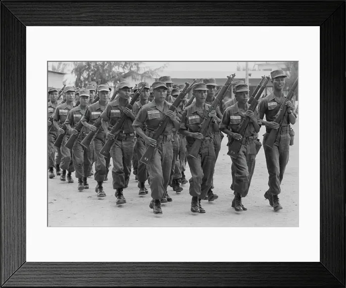Framed Print : South Vietnamese Army Framed Print : South Vietnamese Army