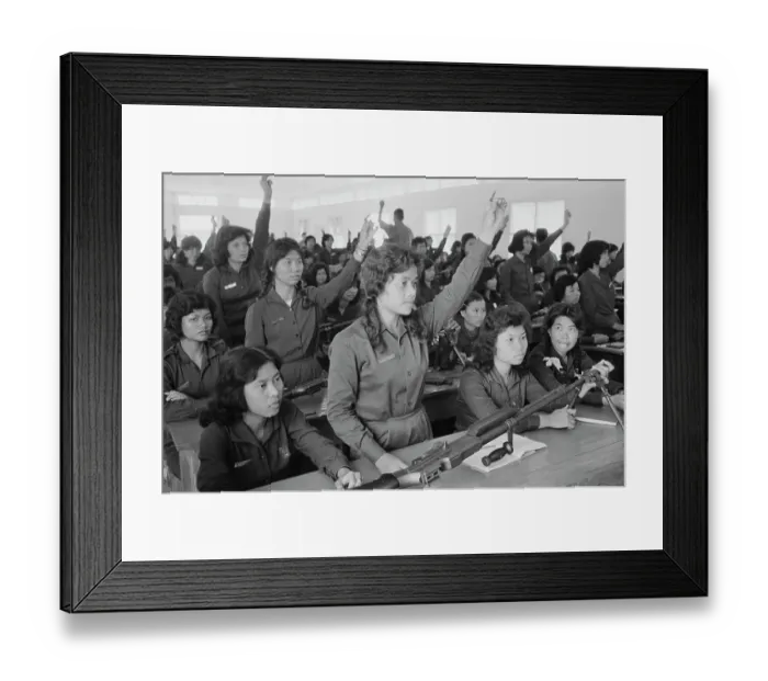 Framed Print : Vietnam Training Framed Print : Vietnam Training