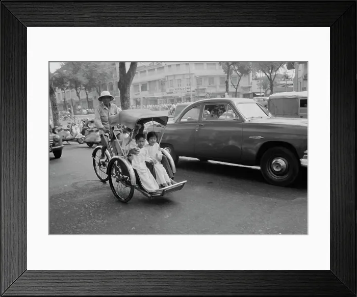 Framed Print : Saigon Street Framed Print : Saigon Street