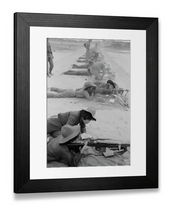 Framed Print : Vietnam Training Framed Print : Vietnam Training