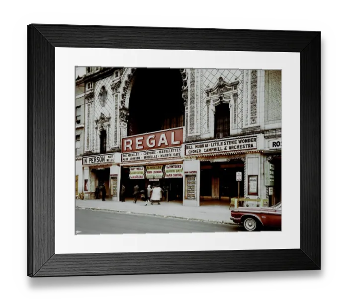 Framed Print : The Regal Theater Framed Print : The Regal Theater