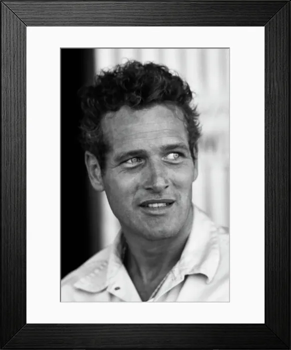 Framed Print : Paul Newman, Go Kart Raceway, Azusa, California Framed Print : Paul Newman, Go Kart Raceway, Azusa, California
