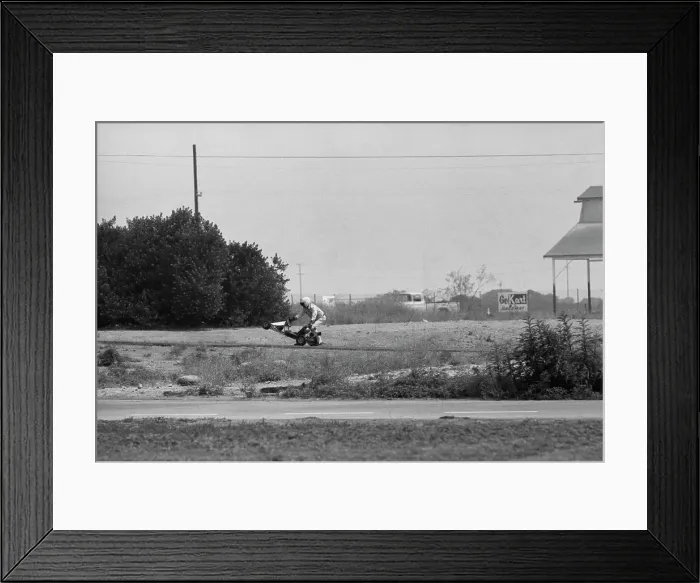Framed Print : Paul Newman, Go Kart Raceway, Azusa, California Framed Print : Paul Newman, Go Kart Raceway, Azusa, California