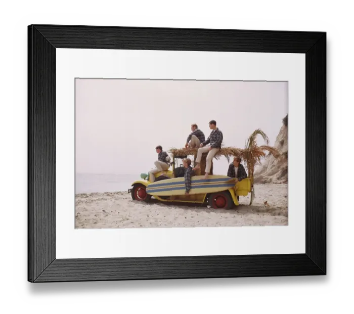 Framed Print : Beach Boys At The Beach Framed Print : Beach Boys At The Beach