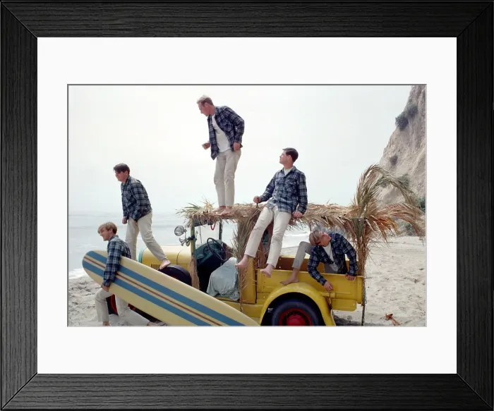 Framed Print : Beach Boys At The Beach Framed Print : Beach Boys At The Beach