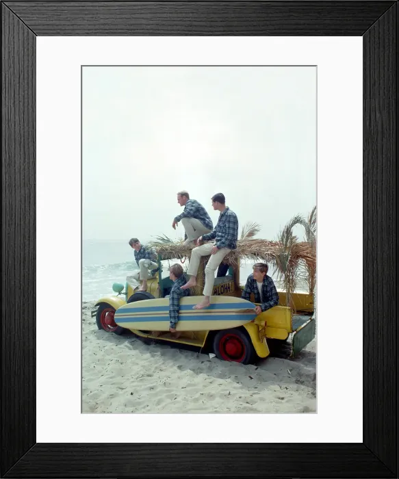 Framed Print : Beach Boys At The Beach Framed Print : Beach Boys At The Beach