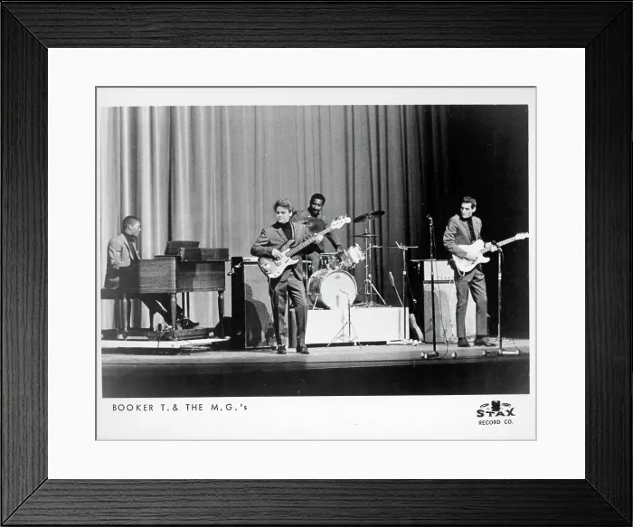 Framed Print : Booker T. & The M.G.'s Performing Framed Print : Booker T. & The M.G.'s Performing