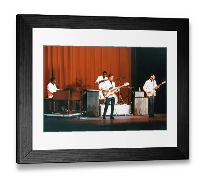 Framed Print : Booker T. & The M.G.'s Performing Framed Print : Booker T. & The M.G.'s Performing