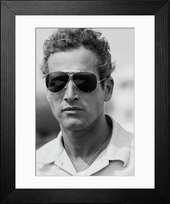Framed Print : Paul Newman, Go Kart Raceway, Azusa, California Framed Print : Paul Newman, Go Kart Raceway, Azusa, California