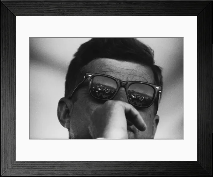 Framed Print : President Kennedy At San Luis Dam Framed Print : President Kennedy At San Luis Dam