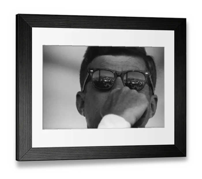 Framed Print : President Kennedy At San Luis Dam Framed Print : President Kennedy At San Luis Dam