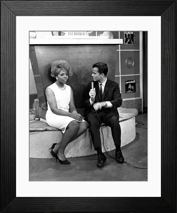 Framed Print : Mary Wells On American Bandstand Framed Print : Mary Wells On American Bandstand