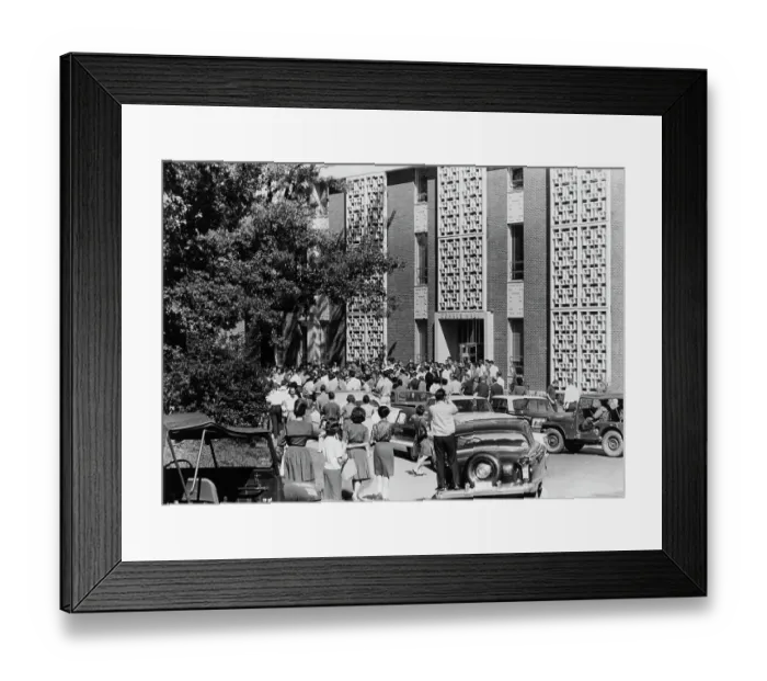 Framed Print : Ole Miss Riot Of 1962 Framed Print : Ole Miss Riot Of 1962