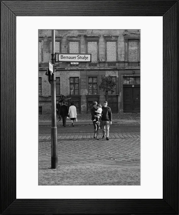 Framed Print : Bernauer Strasse Framed Print : Bernauer Strasse