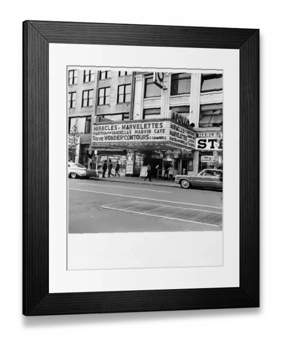 Framed Print : The Apollo Theater Framed Print : The Apollo Theater