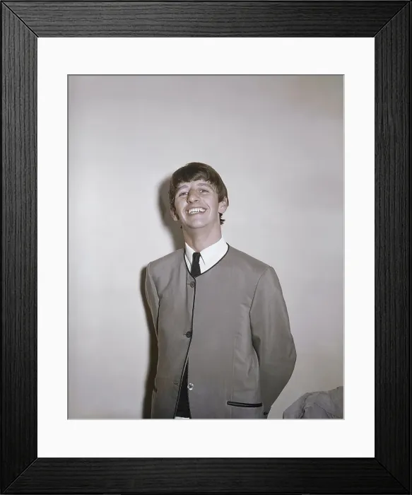 Framed Print : Portrait Of The Beatles Drummer Framed Print : Portrait Of The Beatles Drummer