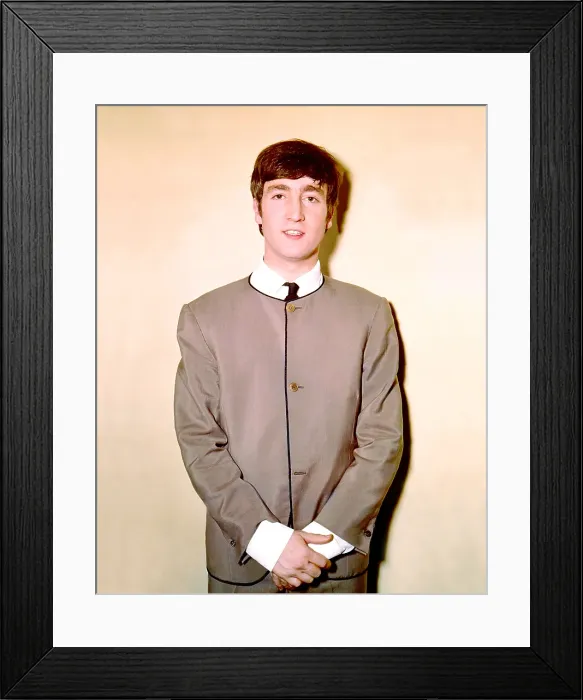 Framed Print : Beatle Portrait In London Framed Print : Beatle Portrait In London