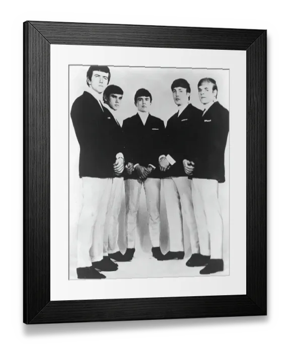 Framed Print : Dave Clark 5 Portrait Framed Print : Dave Clark 5 Portrait