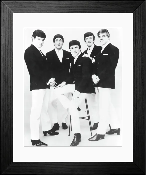 Framed Print : Dave Clark 5 Portrait Framed Print : Dave Clark 5 Portrait