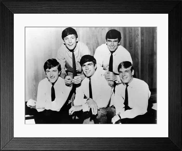 Framed Print : Dave Clark 5 Portrait Framed Print : Dave Clark 5 Portrait