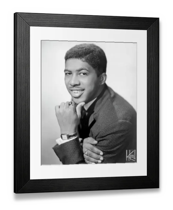 Framed Print : Ben E. King Portrait In NY Framed Print : Ben E. King Portrait In NY