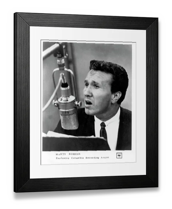 Framed Print : Marty Robbins Framed Print : Marty Robbins
