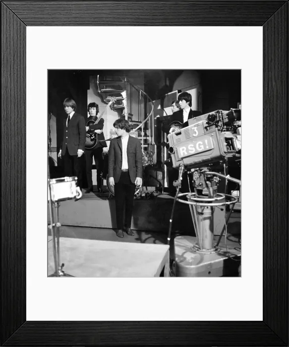 Framed Print : Rolling Stones On Ready Steady Go! Framed Print : Rolling Stones On Ready Steady Go!