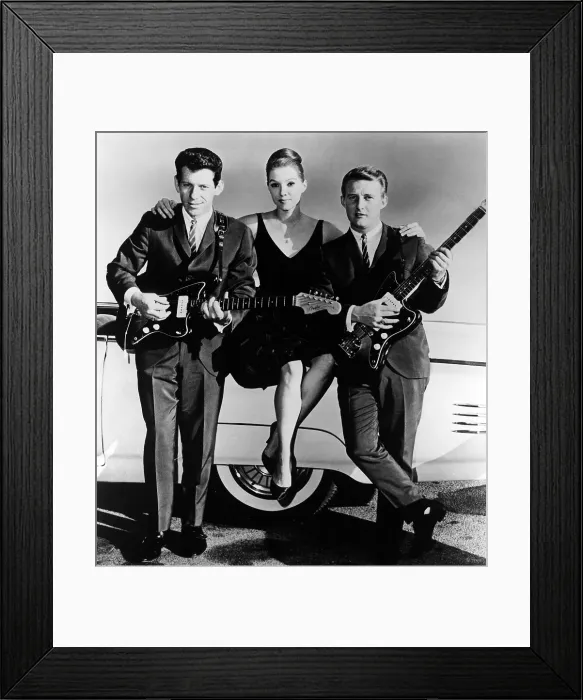 Framed Print : The Ventures Portrait Framed Print : The Ventures Portrait