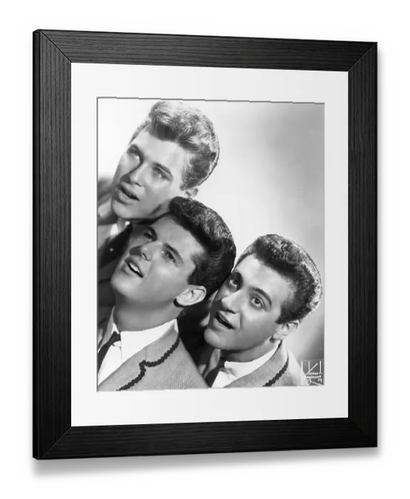 Framed Print : Vocal group The Dovells Portrait Framed Print : Vocal group The Dovells Portrait
