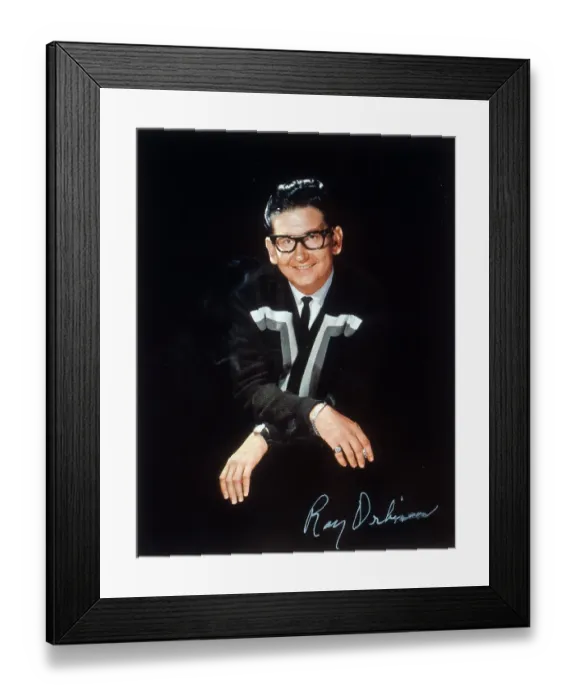 Framed Print : Roy Orbison Portrait
