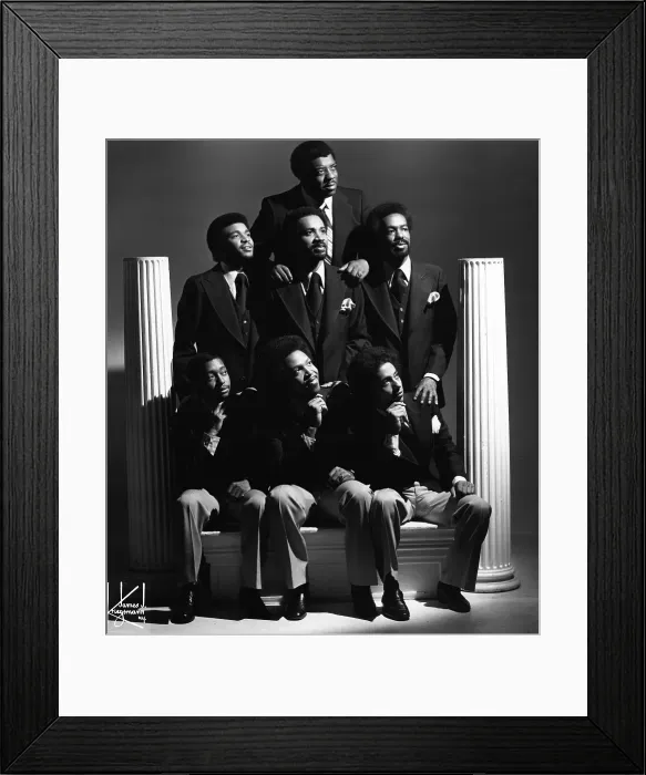 Framed Print : Rev. James Cleveland & The Cleveland Singers Portrait Framed Print : Rev. James Cleveland & The Cleveland Singers Portrait
